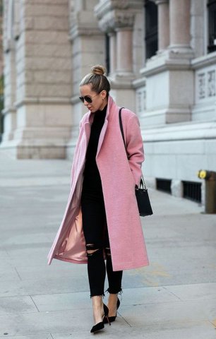 Palton roz