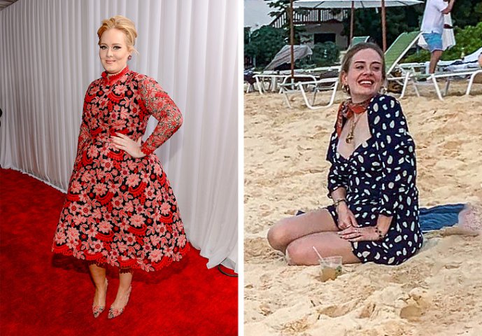 Adele a slăbit aproape 20 de kilograme
