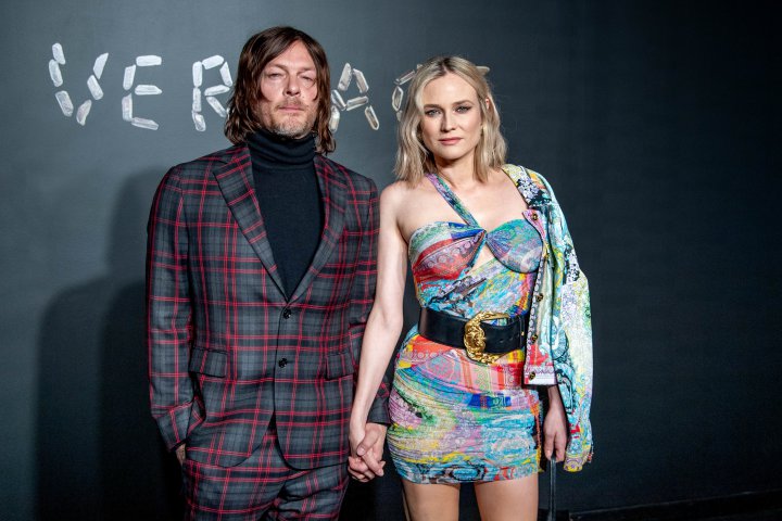 Diane Kruger și Norman Reedus 