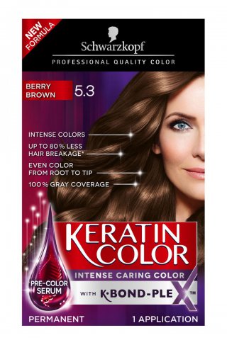 Schwarzkopf Keratin Color Permanent Hair Color