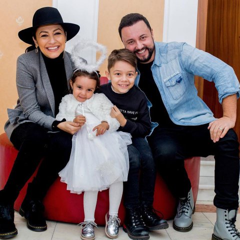 O familie fericită