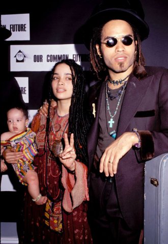 Lenny Kravitz și Lisa Bonet