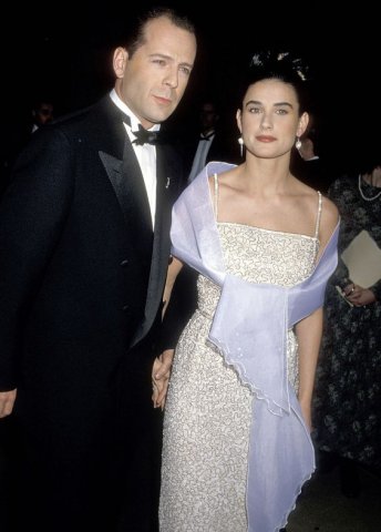 Bruce Willis și Demi Moore 