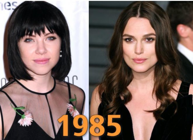 Carly Rae Japsen și Keira Knightley