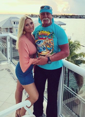Fiica lui Hulk Hogan a fost prinsă la mijloc