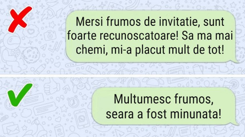 8. Nu exagera cu laudele la adresa altei persoane