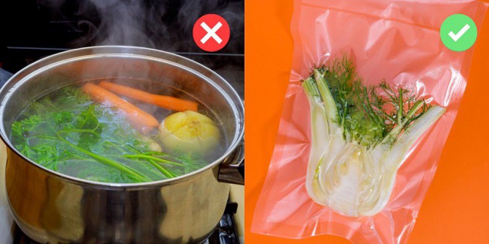 6. Uităm că nu toate ingredientele trebuie să ajungă în final pe farfurie