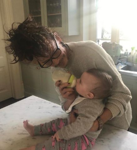 Steven Tyler e foarte implicat în viața fiicei și a copiilor ei
