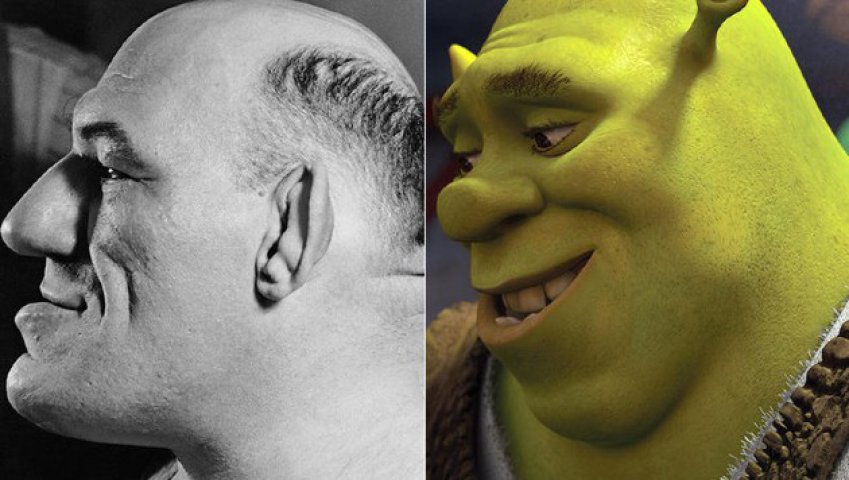 Există o legătură între Shrek și Maurice Tillet?