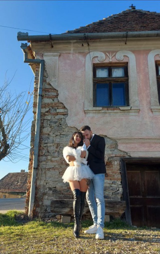 Mihaela Coșerariu, fericită alături de noul partener