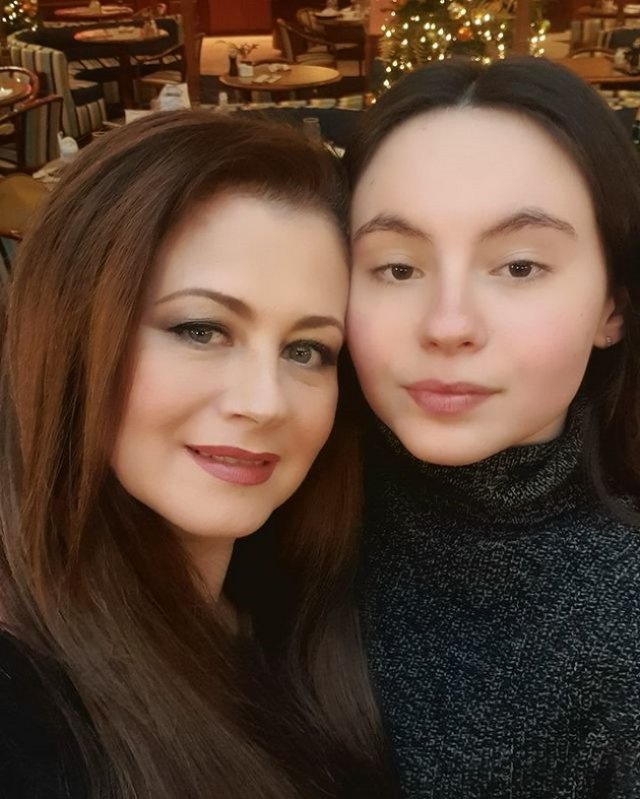 Corina Dănilă are o relație foarte bună cu fiica ei