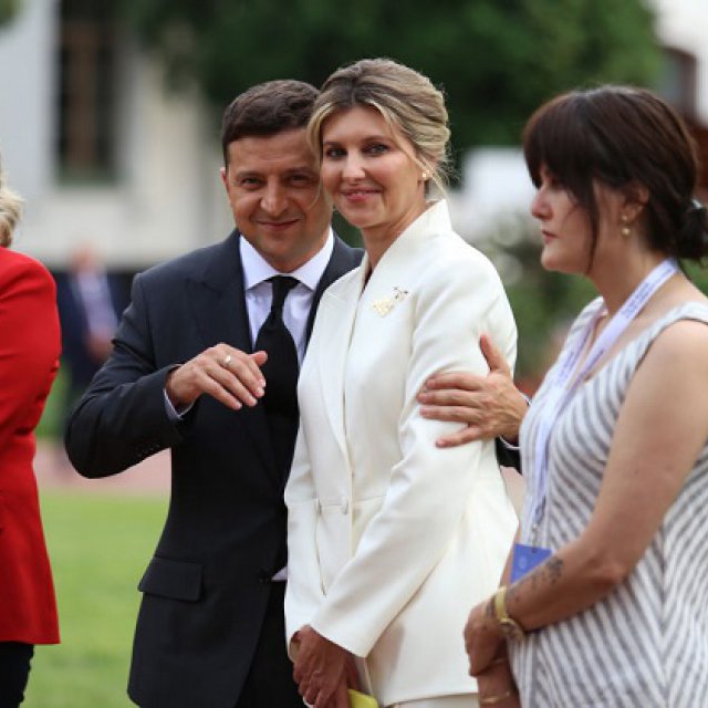Olena Zelenska este mândră de soțul ei