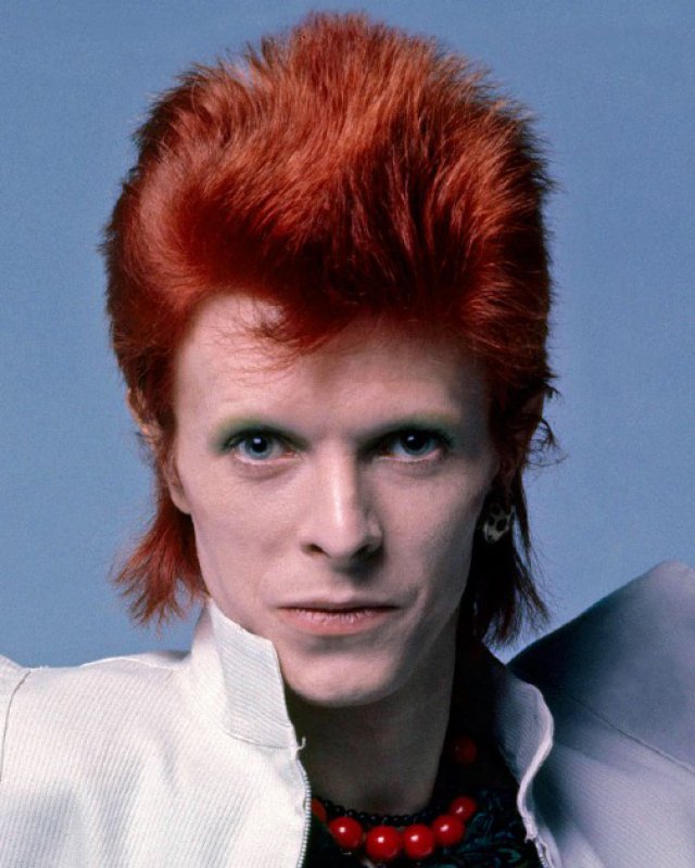 8. Părul lui David Bowie.