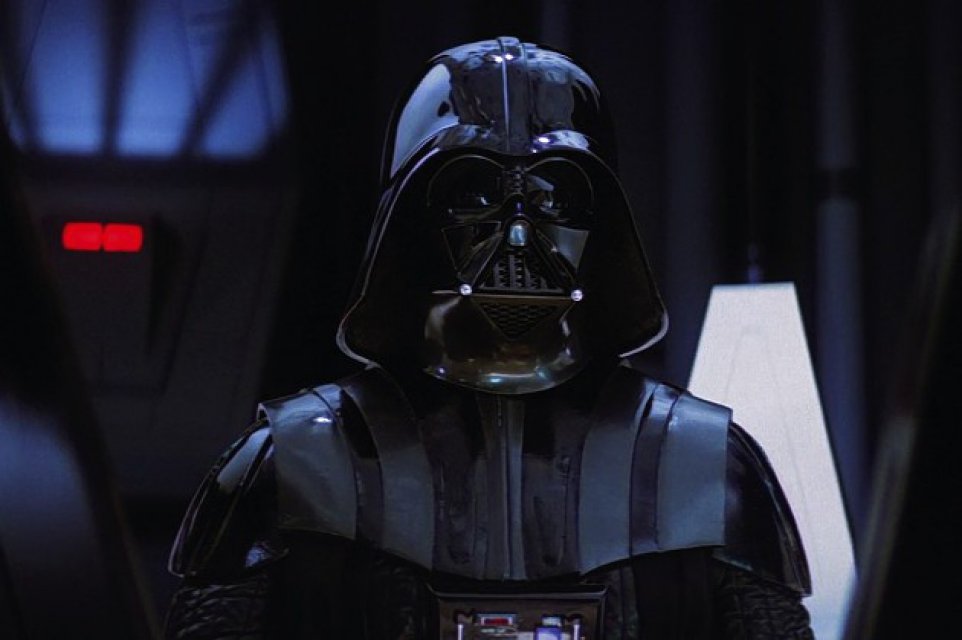 18. Masca originală a lui Darth Vader.