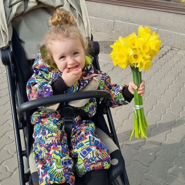 Fetița lor a completat familia