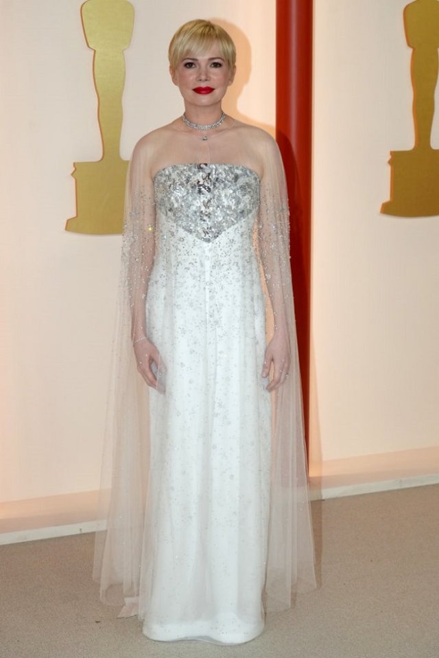 Michelle Williams în Chanel Couture