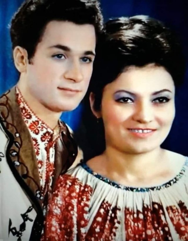 S-a căsătorit religios cu Maria Ciobanu când în acte încă era soțul Iustinei Băluțeanu