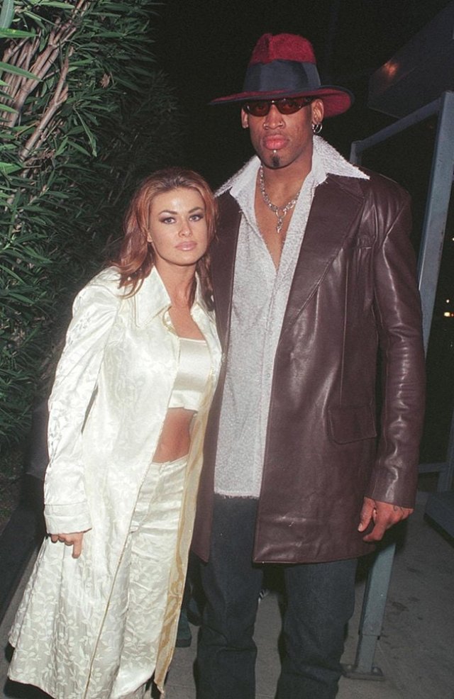 Carmen Electra și Dennis Rodman