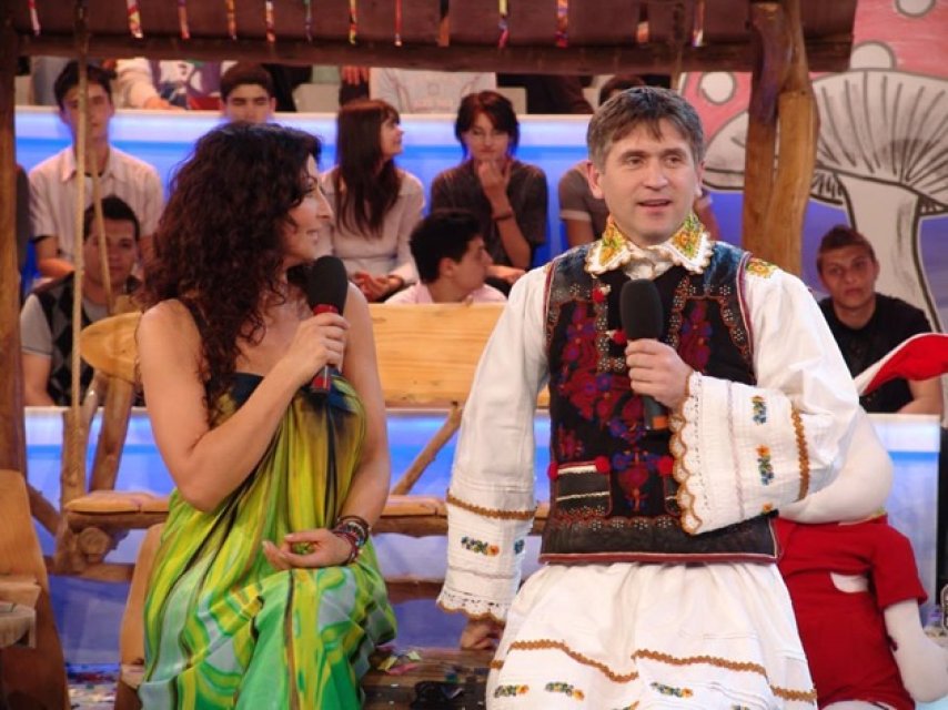Cum arăta Mihaela Rădulescu la începuturile sale în televiziune, în emisiune alături de Cristian Pomohaci