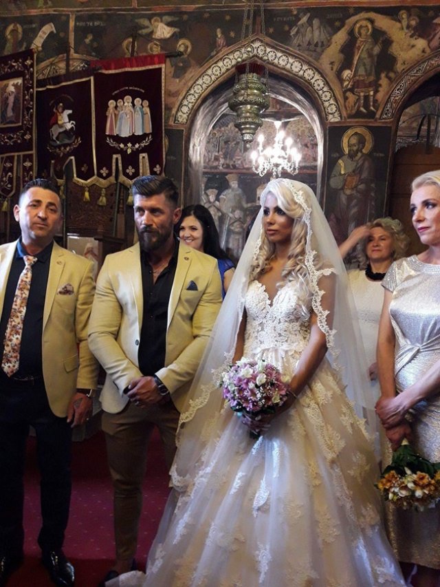 Cristina și Andrei Rotaru de la Insula Iubirii s-au căsătorit religios în 2017