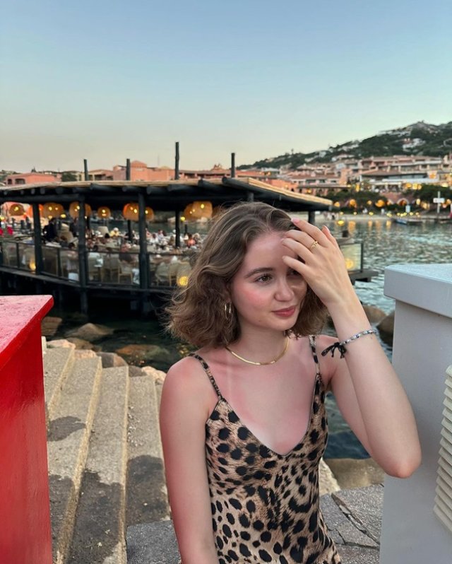 Irina Columbeanu a călătorit prin Europa cu nașii tatălui ei