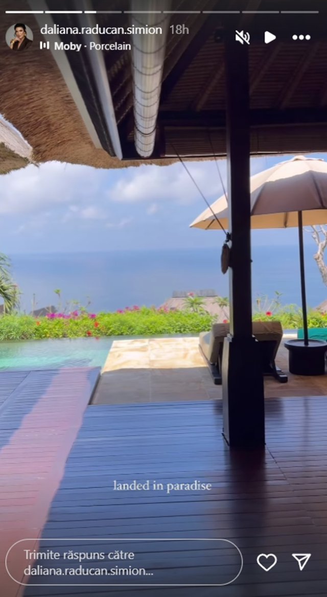 Răzvan Simion și Daliana Răducan se relaxează în Indonezia