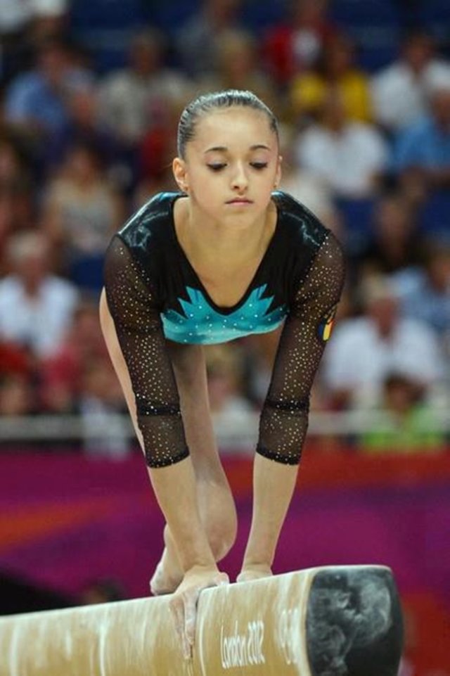 Larisa Iordache este multiplă campioană la gimnastică