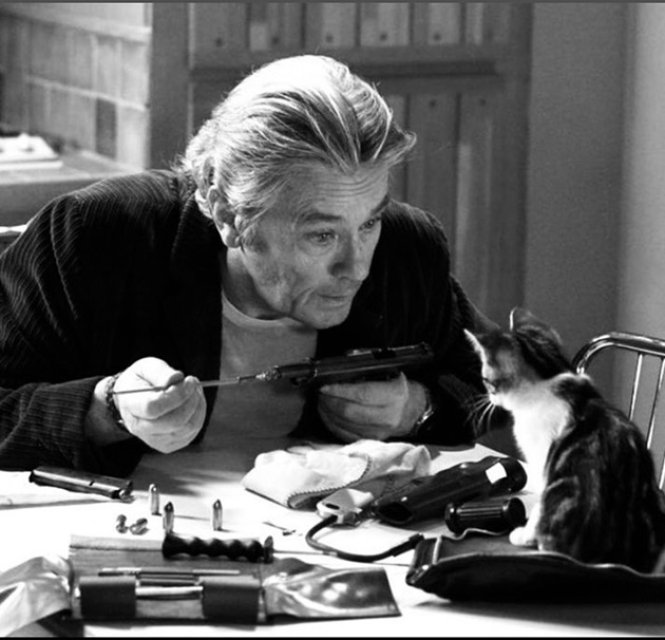 Alain Delon în tinerețe