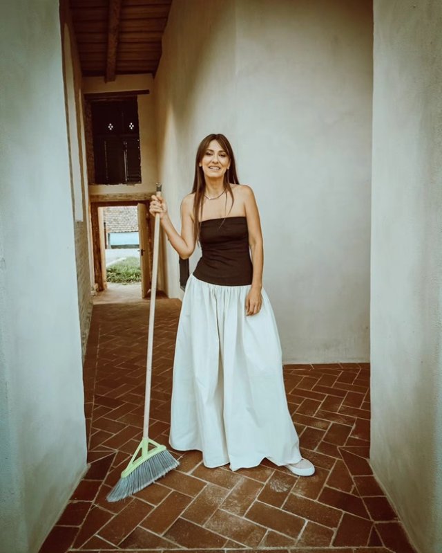 Dana Rogoz a ales deja soba pentru camera copiilor din casa de la Viscri