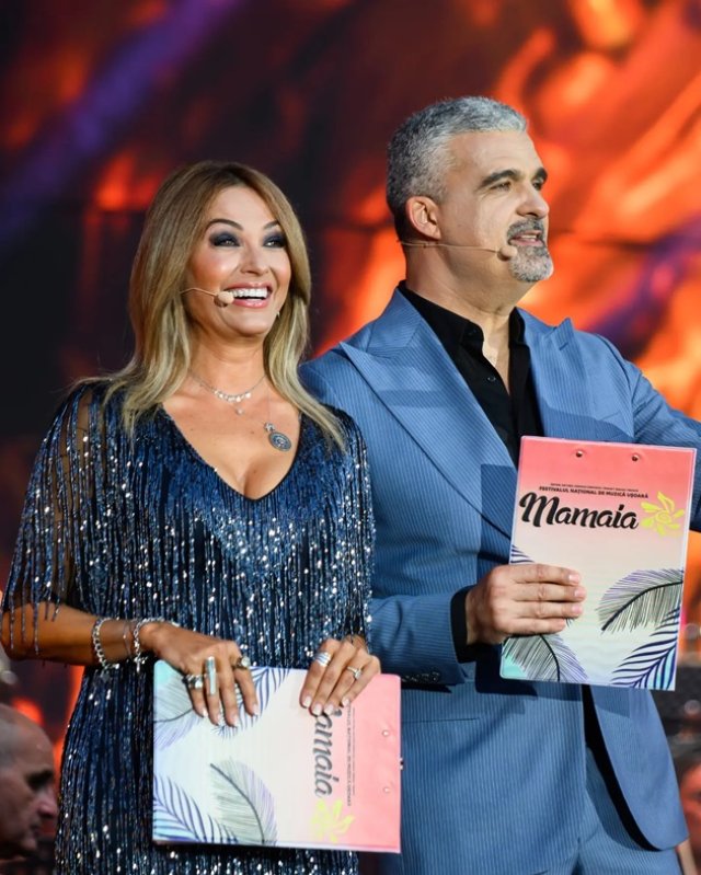 Anca Țurcașiu a prezentat festivalul de la Mamaia 2024 alături de Aurelian Temișan