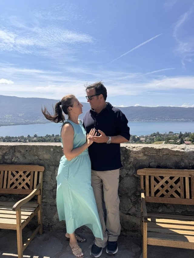 Daniel Buzgudan a plecat în vacanță la Paris doar cu fiica sa, Maria