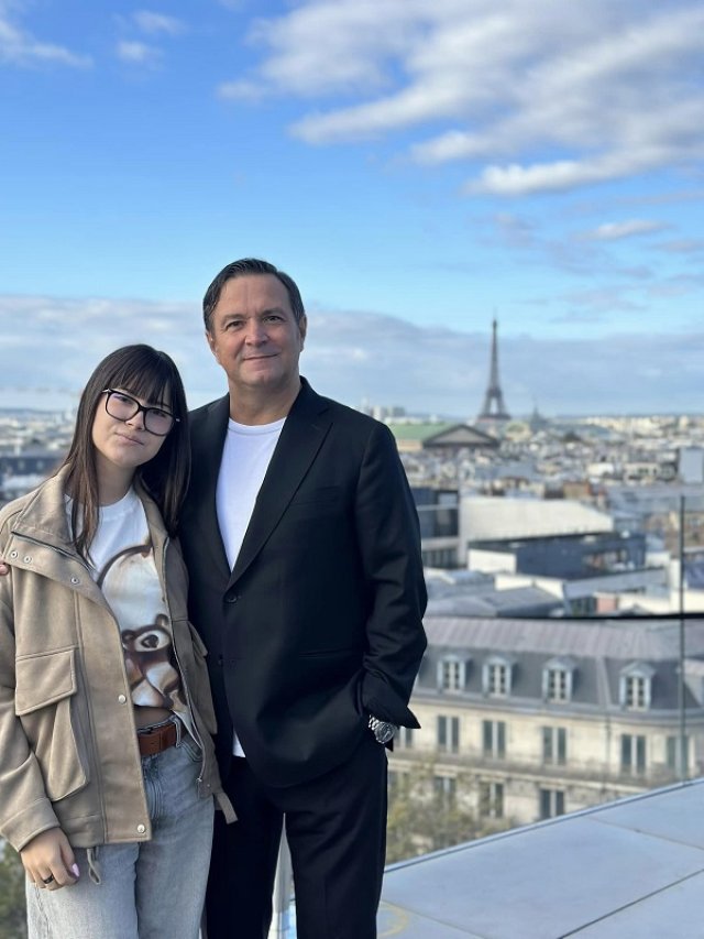 Un exemplu pentru alți tați! Daniel Buzgudan a plecat în vacanță la Paris doar cu Maria, fiica lui