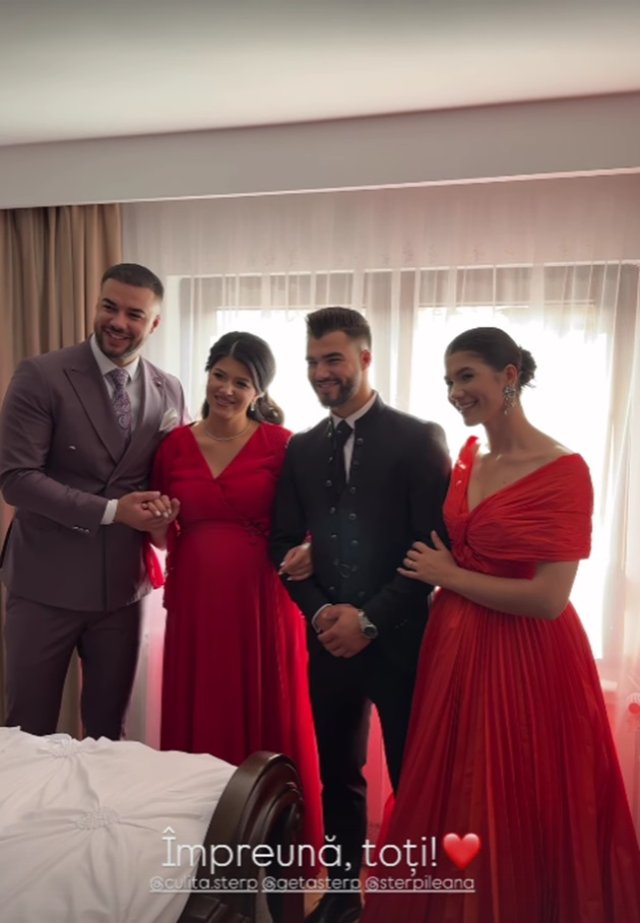Toți frații au fost alături de Iancu Sterp în ziua nunții sale