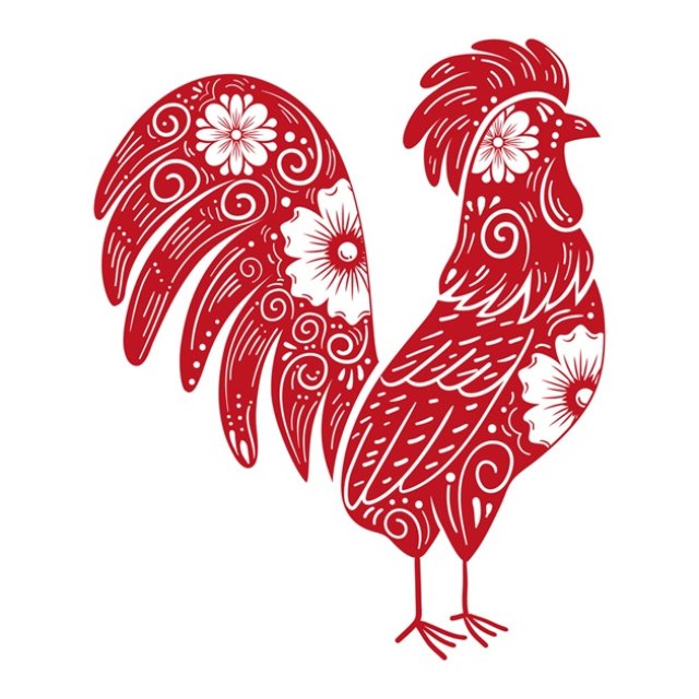 Cocoș (1921, 1933, 1945, 1957, 1969, 1981, 1993, 2005, 2017)