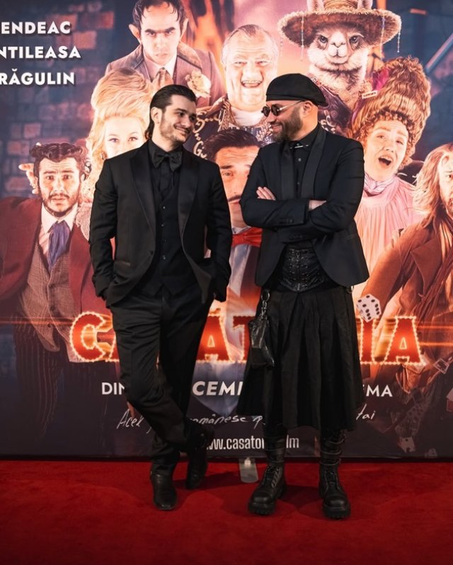 Mihai Bendeac nu a mai ținut cont de nimic și a sărbătorit aparte premiera filmului său, producție în care joacă și el