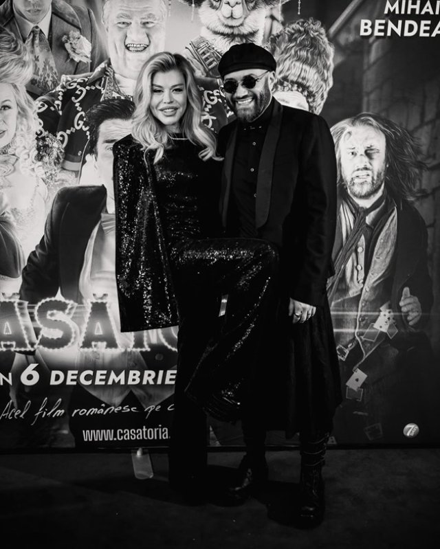 Mihai Bendeac nu a mai ținut cont de nimic și a sărbătorit aparte premiera filmului său, în care apare și Loredana Groza