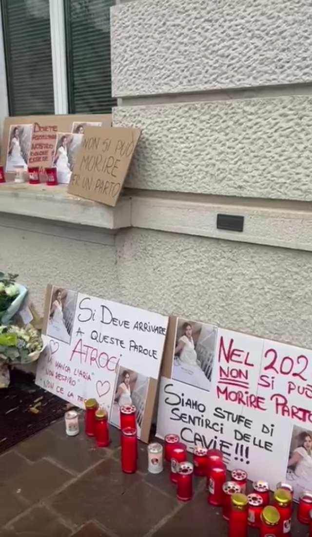 O româncă de 30 de ani a murit la naștere într-un spital din Italia, s-au organizat proteste în fața spitalului