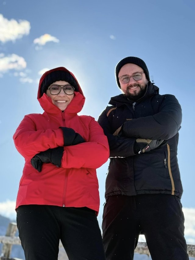 Tradiția de suflet a lui Cătălin Măruță la fiecare început de an, după ce a fost la mănăstire și-a luat familia la distracție, la Brașov, pe pârtie