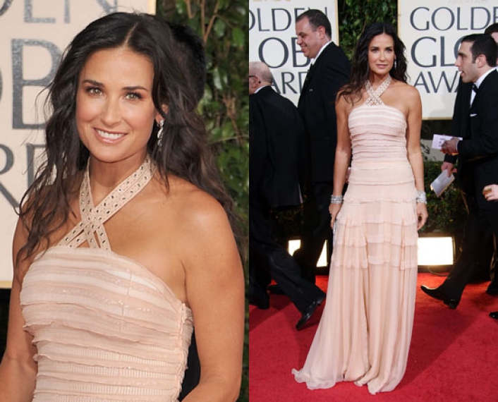 Triunghi rasturnat - Demi Moore