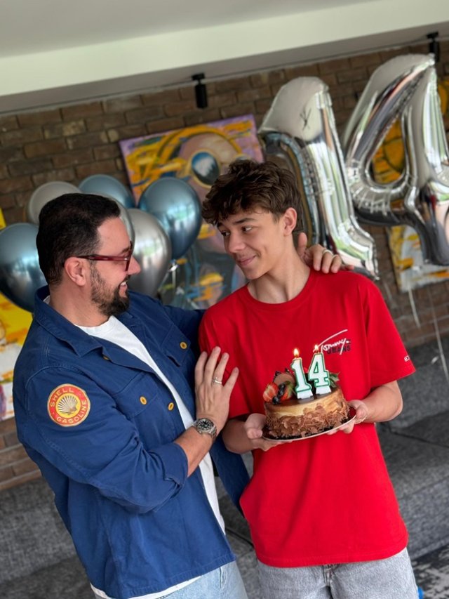 David Măruță a împlinit 14 ani. Ce scrisoare emoționantă i-a transmis tatăl lui pe rețelele sociale