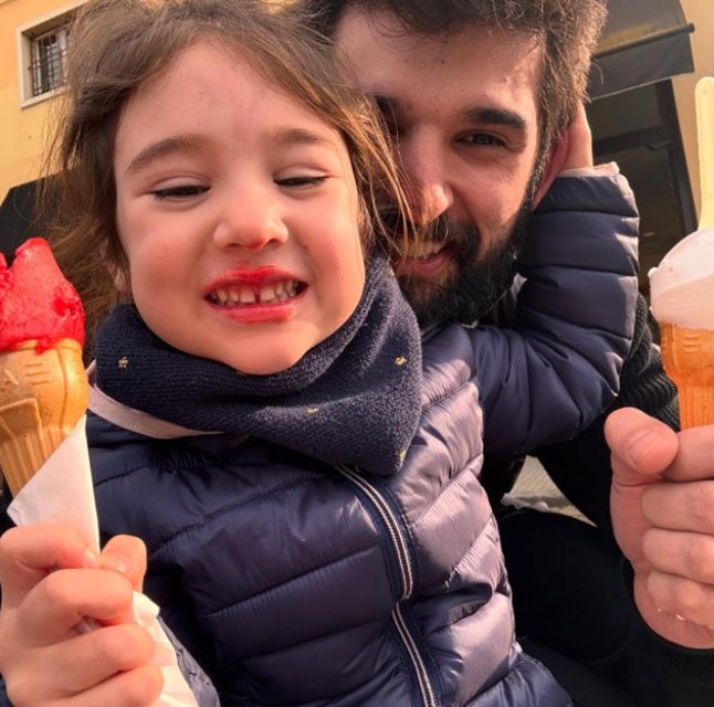 Chef Richard Abou Zaki este cel mai împlinit tătic. Ce frumoasă este fetița lui Carlotta, pe care o ia cu el prin restaurante cu stele Michelin