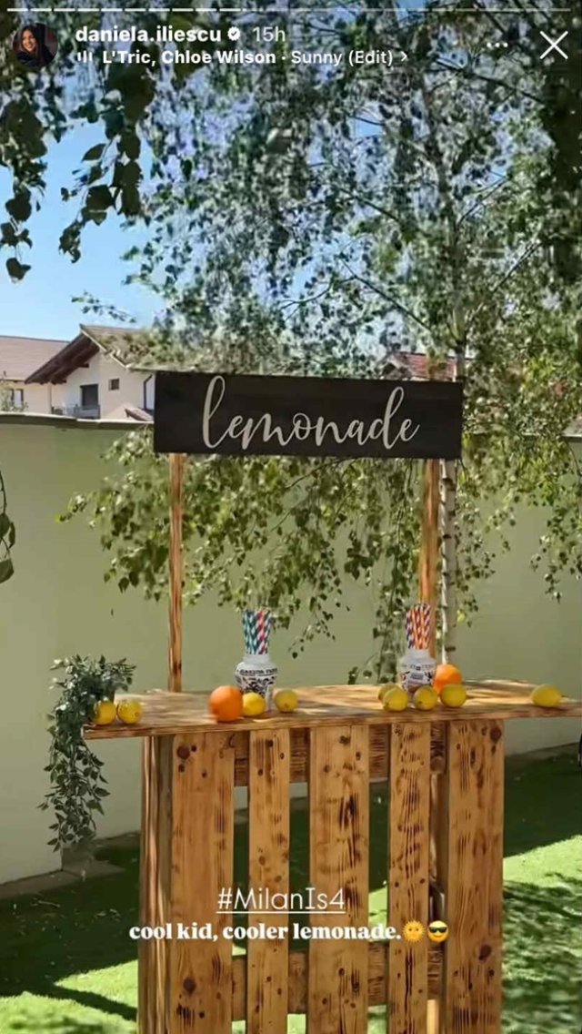 Milan, fiul Danielei și al lui Culiță Sterp a împlinit 4 ani. Ce petrecere regească i-au organizat părinții. Evenimentul a avut loc la piscină