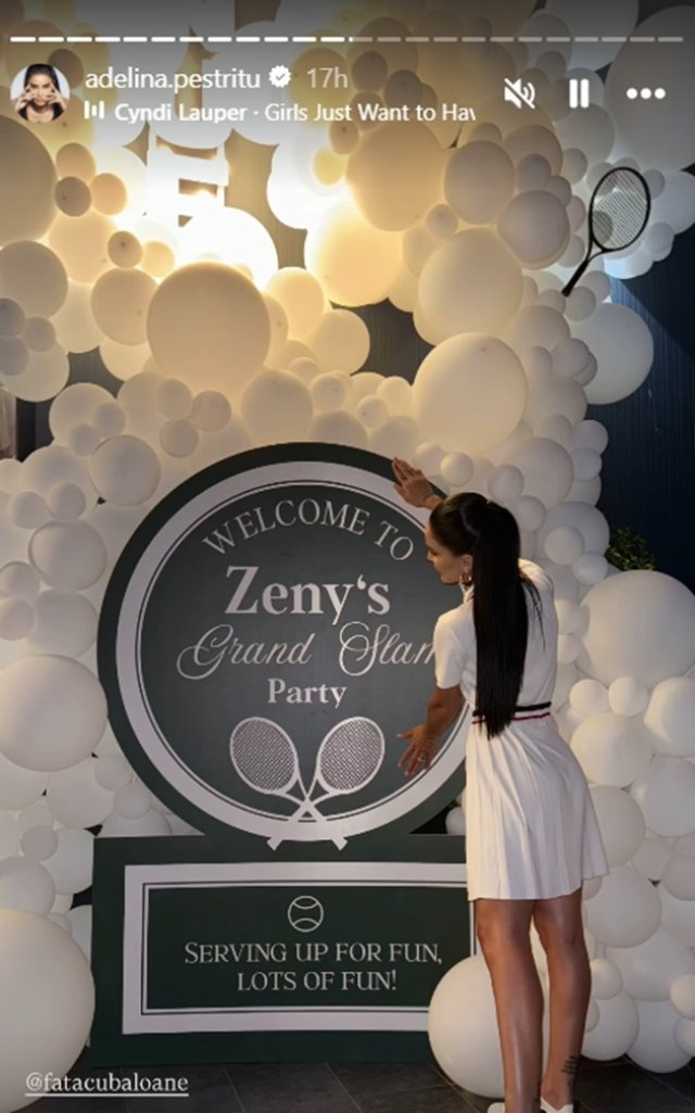 Fiica Adelinei Pestrițu a împlinit 7 ani. Părinții i-au organizat o petrecere memorabilă, Zeny's Grand Slam Party