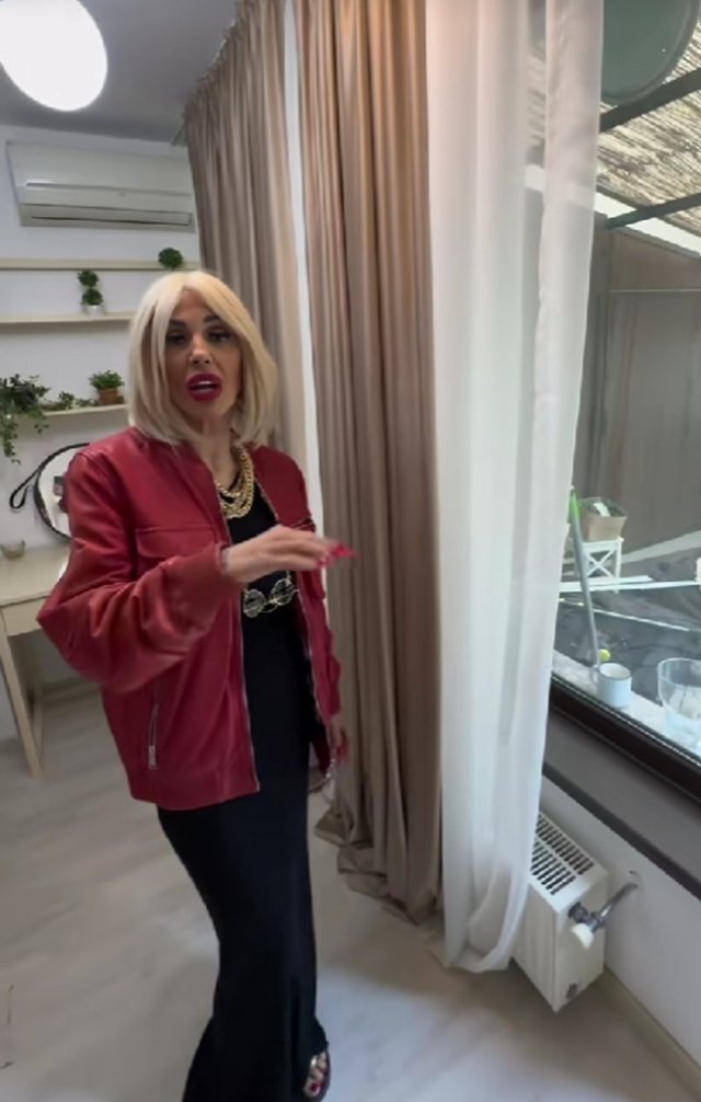 Cum arată apartamentul Ralucăi Bădulescu. Plătește 1300 de euro chirie, dar refuză să de bani și la utilități. Are o terasă spațioasă