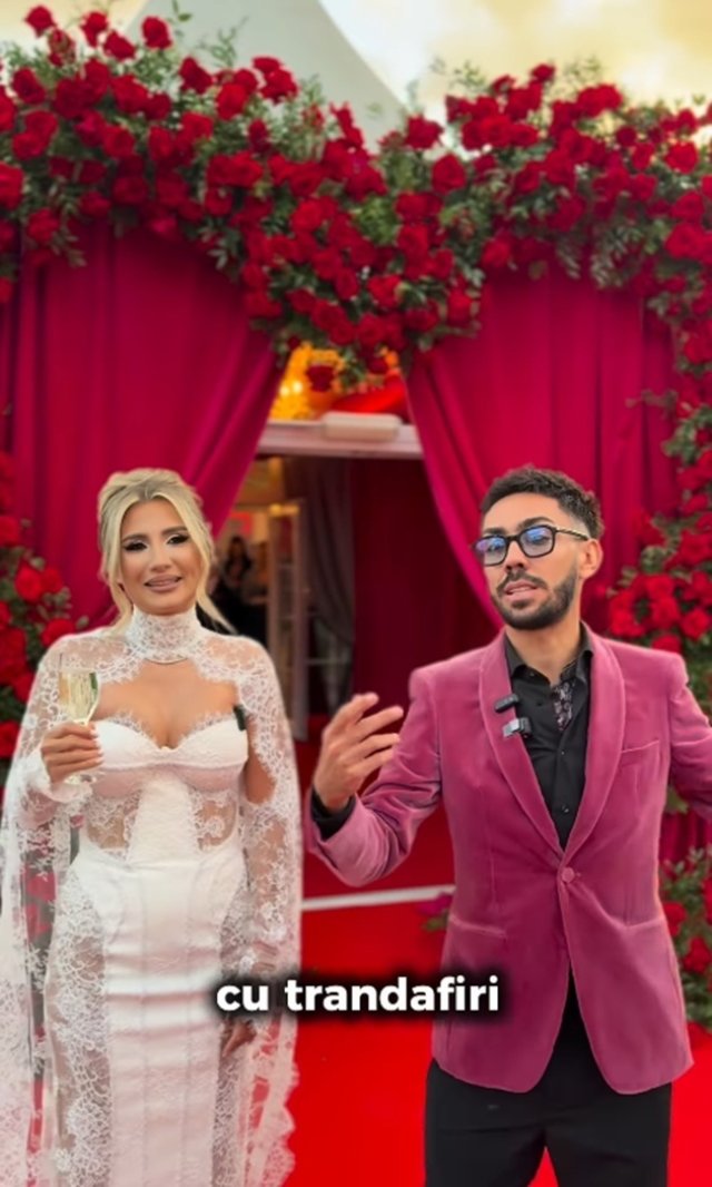 Claudia Puican și Armin Nicoară, „nunta mileniului”. Au organizat o petrecere grandioasă în Timișoara, cu decor impresionant