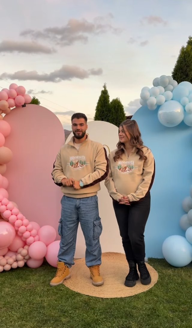 Denisa și Iancu Sterp au dezvăluit sexul copilului. Au făcut anunțul chiar în ziua în care viitorul tătic a împlinit 27 de ani, după ce s-au mutat în casă nouă