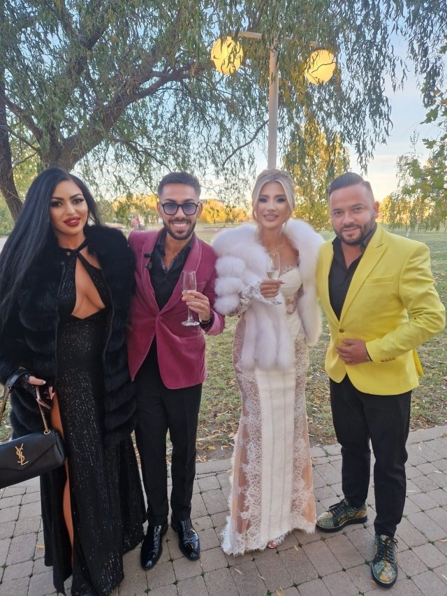 Cât a costat rochia de mireasă a Claudiei Puican. A scos din buzunar o mică avere ca să strălucească în ziua cea mare. A purtat și capă pe timpul zilei