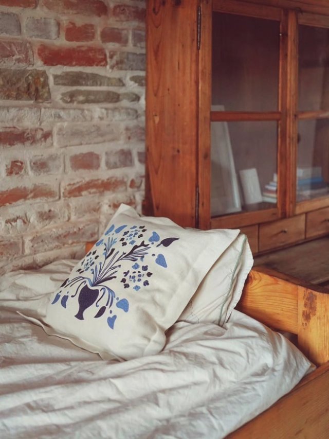 Dana Rogoz a terminat de renovat casa de la Viscri. Imagini cu casa de vacanță. Actrița a colaborat cu o artizană pentru realizarea pernelor inspirate din motive tradiționale ce se regăsesc în locuință