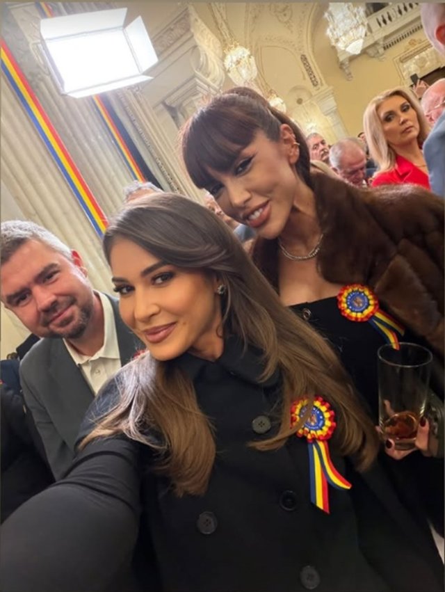Cum s-a îmbrăcat Mirabela Grădinaru la recepția de 1 decembrie. Ce ținute au purtat vedetele prezente la Cotroceni. Denise Rifai s-a numărat printre invitați