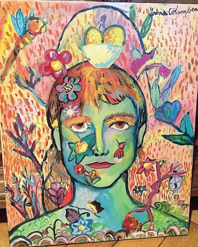 Irina Columbeanu a dat lovitura pe plan financiar. Ce sumă uriașă a primit pentru un tablou pictat de ea la 8 ani. L-a vândut cu 20 de mii de euro